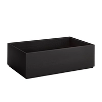 Boîte en bois GN 1/1 Valo, 53 x 32.5 cm,  H: 16.5 cm, noir