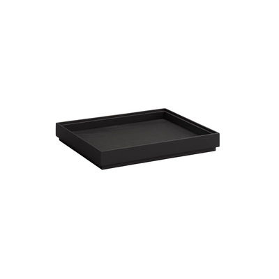 Boîte en bois GN 1/2 Valo, 32.5 x 26.5 cm,  H: 4.5 cm, noir_1
