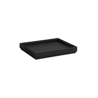 Boîte en bois GN 1/2 Valo, 32.5 x 26.5 cm,  H: 4.5 cm, noir