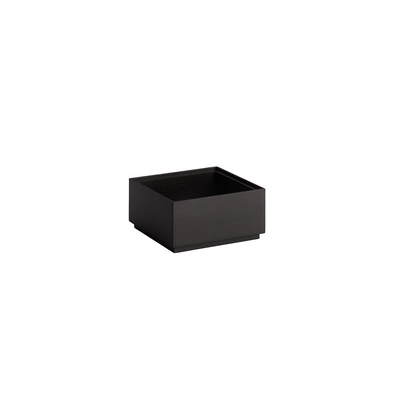 GN 1/6 Holzbox Valo, 17.6 x 16.2 cm, H: 8.5 cm,  schwarz_1