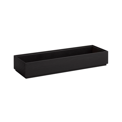 GN 2/4 Holzbox Valo, 53 x 16.2 cm, H: 8.5 cm,  schwarz_1