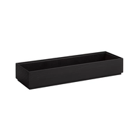 GN 2/4 Holzbox Valo, 53 x 16.2 cm, H: 8.5 cm,  schwarz