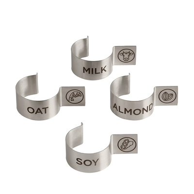 Labelclips 4er Set, Ø 4.5 cm, H: 2.5 cm,  4 verschiedene Beschriftungen_1