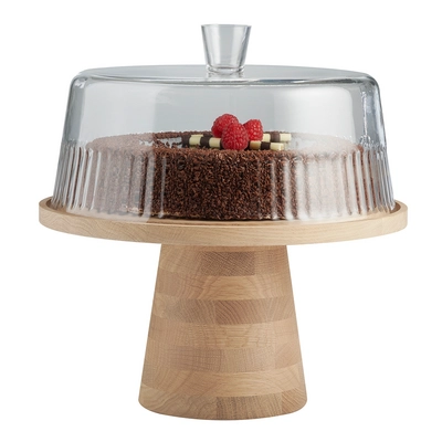 Servier und Tortenplatte Valo Ø 32 cm, H: 17 cm _1