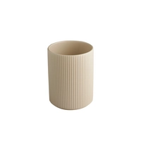 Pot à dressing The Grid, Ø 12.5 cm, H: 16.5 cm,  1.3 litre, sable