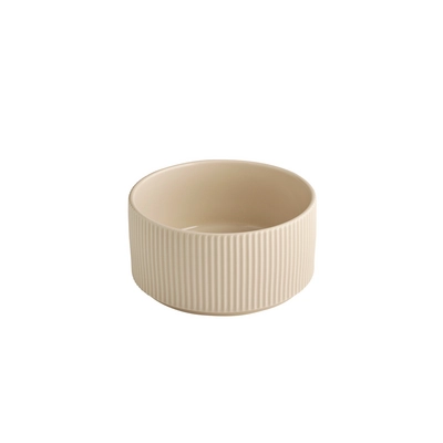 Schale The Grid, Ø 16 cm, H: 8 cm, 1.6 Liter,  sand_1