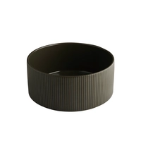 Bol The Grid, Ø 23 cm, H: 10.5 cm, 2.5 litres,  mud