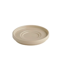 Sous-tasse The Grid, Ø 12.5 cm, H: 2 cm,  sable