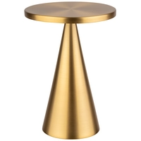 Tischleuchte Cone, Ø 13 cm, H: 18 cm,  gold