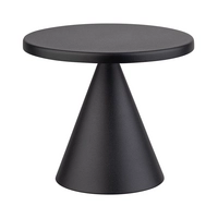 Lampe de table Cone Mini, Ø 13 cm, H: 11.5 cm,  noir
