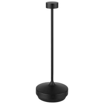 Lampe de table Nissrin, Ø 8 cm, H: 25 cm, noir _1
