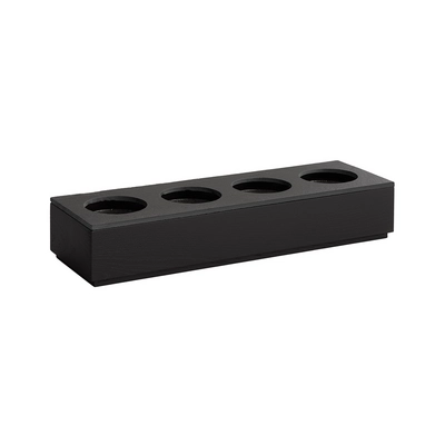 GN 2/4 Holzbox Valo, 53 x 16.2 cm, H: 8.5 cm,  schwarz_2