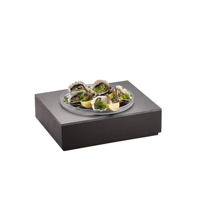 GN 1/2 Naturschieferplatte The Grid,  32.5 x 26.5 cm, mit Ausschnitt: Ø 22 cm_2