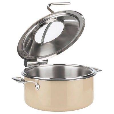 Orbit Chafing Dish 4-tlg. Ø 30.5cm, Edelstahl, 4 l sand_2