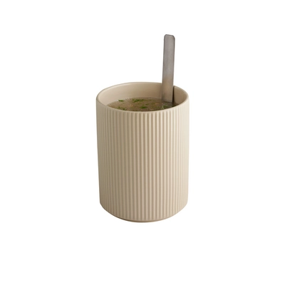 Pot à dressing The Grid, Ø 12.5 cm, H: 16.5 cm,  1.3 litre, sable_2