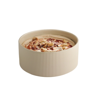 Schale The Grid, Ø 23 cm, H: 10.5 cm, 2.5 Liter,  sand_2