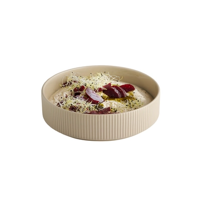 Schale The Grid, Ø 23 cm, H: 6 cm, 1.3 Liter,  sand_2