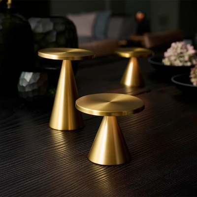 Tischleuchte Cone, Ø 13 cm, H: 18 cm,  gold_2