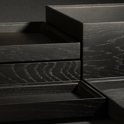 GN 1/6 Holzbox Valo, 17.6 x 16.2 cm, H: 8.5 cm,  schwarz_3