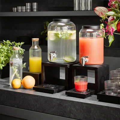 Distributeur de boissons Valo, 18 x 18 cm,  H: 41 cm, noir_3