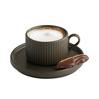 Cappuccinotasse The Grid, Ø 9 cm, H: 6 cm, 20 cl,  mud_3