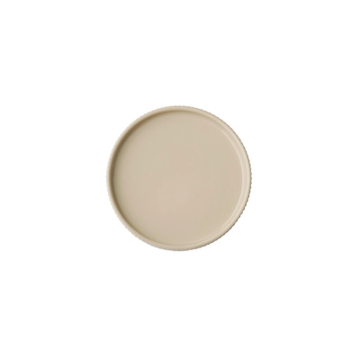 Teller The Grid,  Ø 16 cm, H: 2.5 cm,  sand_3