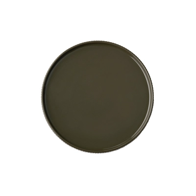 Teller The Grid, Ø 23 cm, H: 2.5 cm,  mud_3