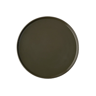 Assiette The Grid, Ø 26 cm, H: 2.5 cm,  mud_3