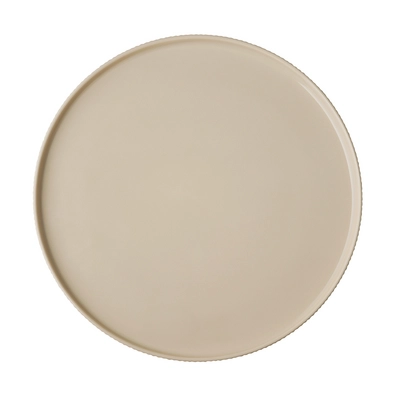 Assiette The Grid, Ø 32 cm, H: 2.5 cm,  sable_3