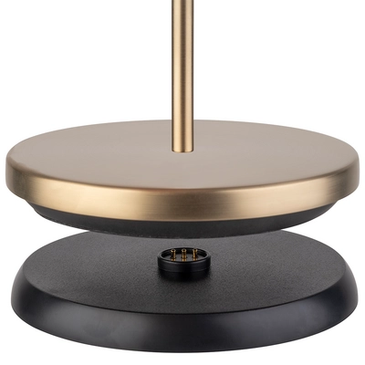 Lampe de table Josef, Ø 11 cm, H: 30 cm, champagne _3