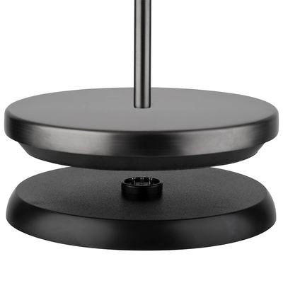 Lampe de table Josef, Ø 11 cm, H: 30 cm, gunmetal _3
