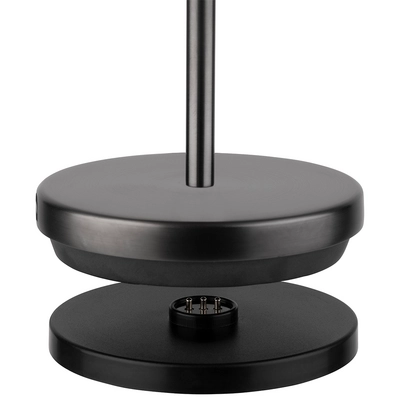 Lampe de table Josef Mini, Ø 8 cm, H: 20.5 cm,  gunmetal_3