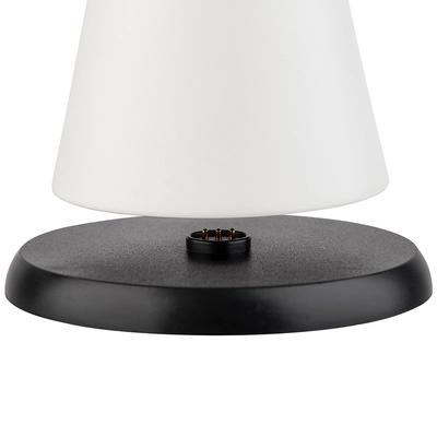 Lampe de table Cone, Ø 13 cm, H: 18 cm,  whisper white_3