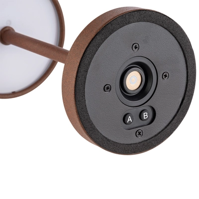 Lampe de table Merle Micro, Ø 8 cm, H: 20 cm, brun _3