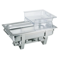 GN 1/1 Cloche, pliable, 53 x 32.5 cm, H: 6 cm polycarbonate