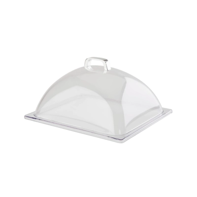 GN 1/2 Cloche bombée, fermée, poignée chromée _1