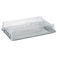 GN 1/1 Cloche à Hochstapler, 53x32.5 cm, H: 9 cm, plastique PETG robuste