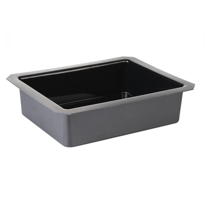 GN Einsatz Superbox, 32.5 x 26.5 cm, H: 8.5 cm Polystyrol, schwarz_1