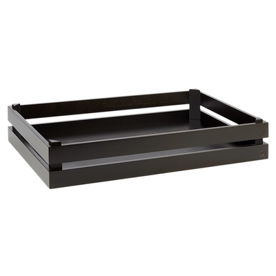 GN Superbox Boîte noir, 55.5 x 35cm, H:10.5cm, en bois d'acacia_1