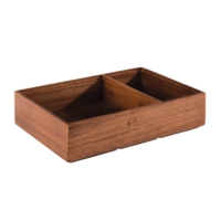 Holzbox Woody Akazienholz, 22.5 x 15 cm, H: 5.5 cm 