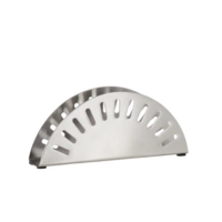 Serviettenhalter, 17 x 3 cm, H: 7 cm Edelstahl, matt poliert