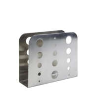 Serviettenhalter, 15 x 12.5 cm, B: 4.5 cm 18/0 Edelstahl, matt poliert