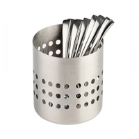 Range-couverts, inox mat, Ø 10 cm, H: 10 cm 