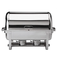 GN 1/1 Rolltop Chafing Dish Maestro, en inox, 9 l 