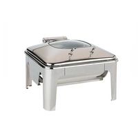 GN 2/3 Chafing Dish Easy Induction, CNS, 5.5 l, 42 x 41 cm, H: 30 cm