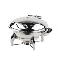 Chafing Dish Globe, CNS, Ø 38.5 cm, H: 34 cm, 6 l 