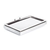 GN 1/1 Buffetsystem Frames weiss, mit Tablett, Kühlelement, Set 3-teilig