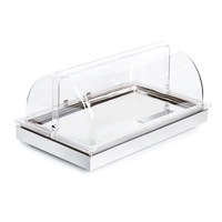 GN 1/1 Buffetsystem Frames mit Rolltop, Tablett Kühlelement, Set 4 -teilig