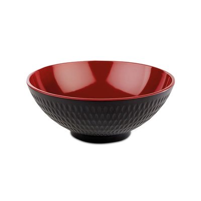 Schale Asia Plus schwarz-rot Ø 16 cm, H: 7cm, 0.6l _1