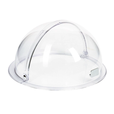 Cloche roulante en SAN, Ø 38 cm, poignée chromée _1